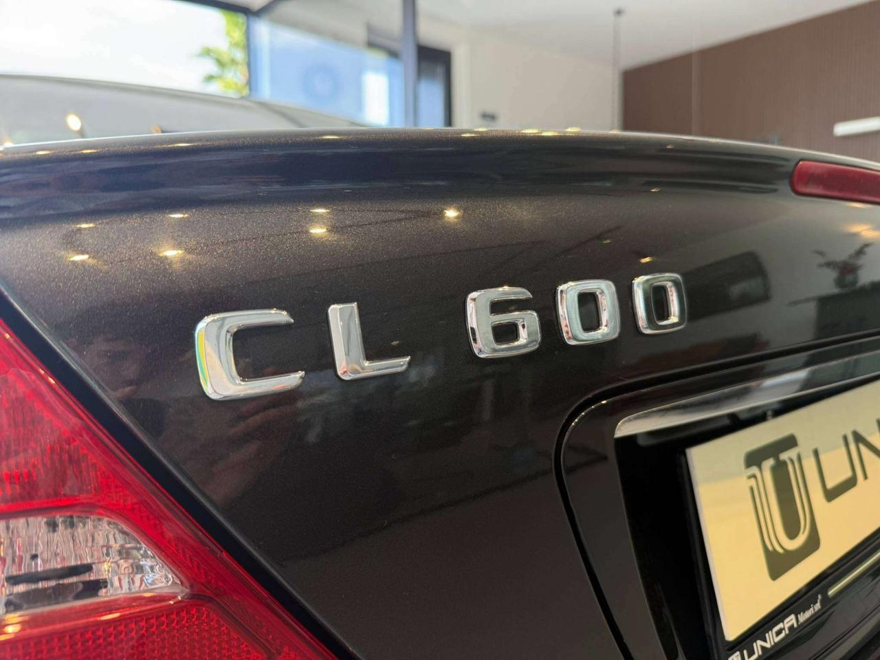 Mercedes-Benz CL 600 COUPE' V12 367 CV AUTOMATICA TETTO - TELEFONO - DA COLLEZIONE UNICA