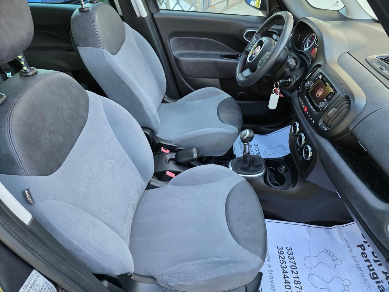 Fiat 500L 1.3 Multijet 85 CV Panoramic Edition Bianco Gelato