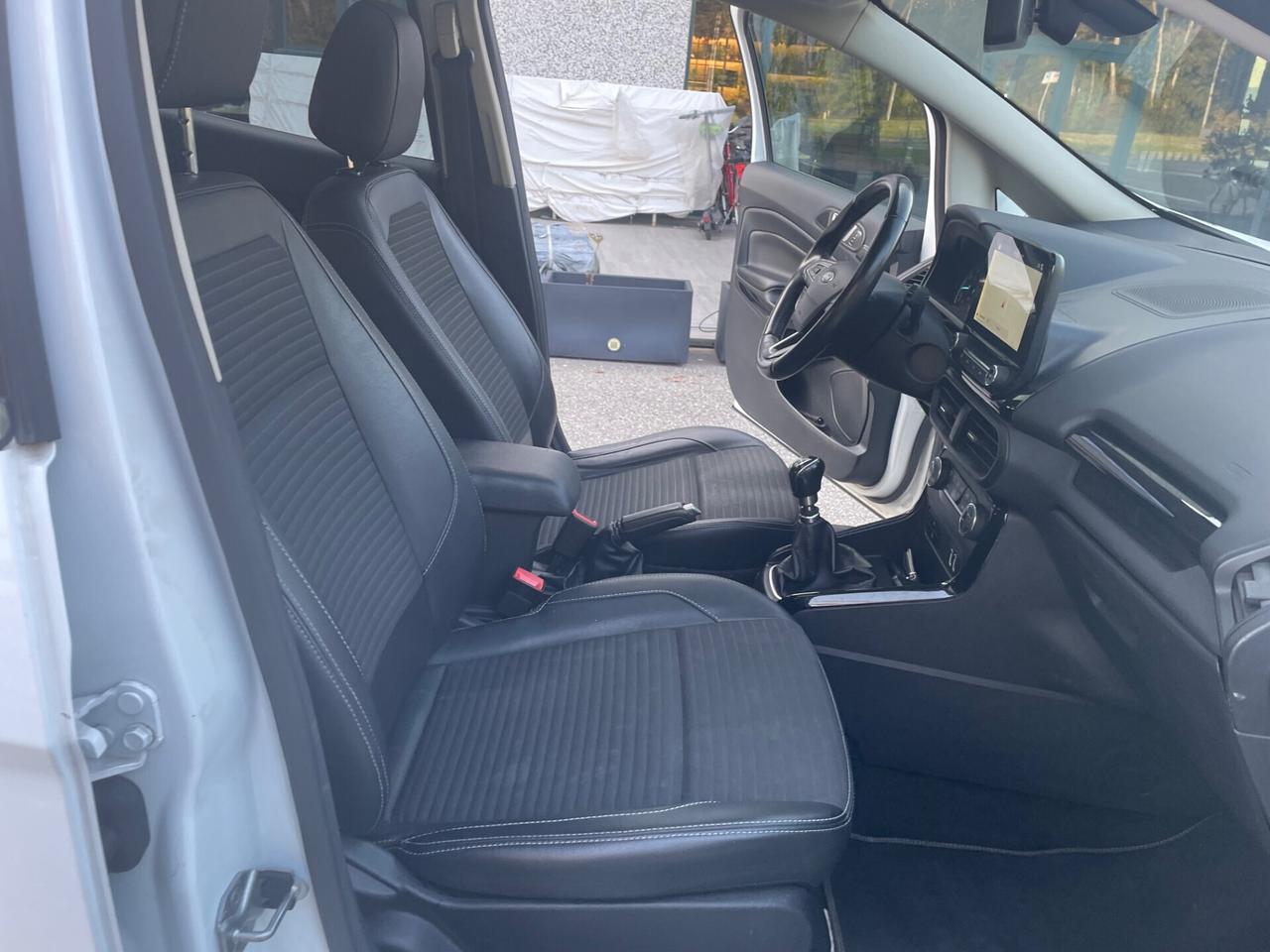 Ford EcoSport 1.0 EcoBoost 125 CV*Tetto*Navi*Cerchi*Neopatentati*