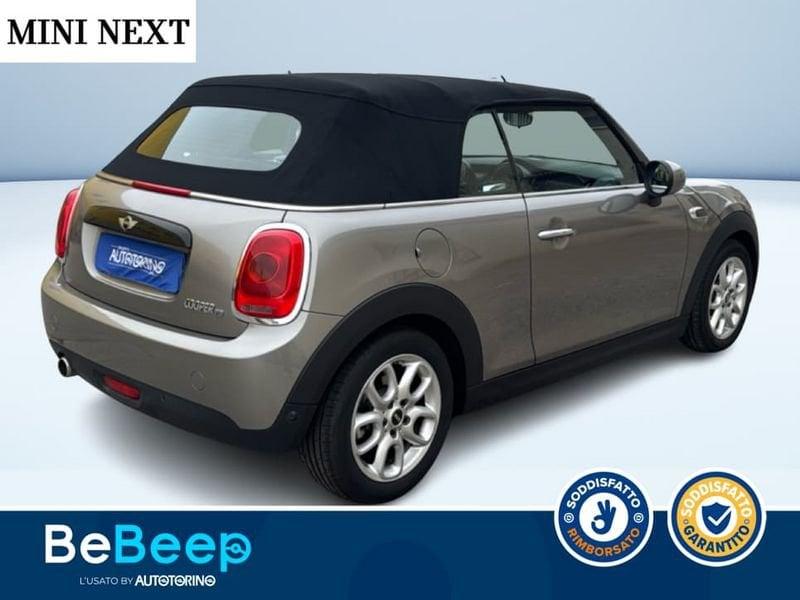 MINI Mini CABRIO 1.5 COOPER D BOOST AUTO