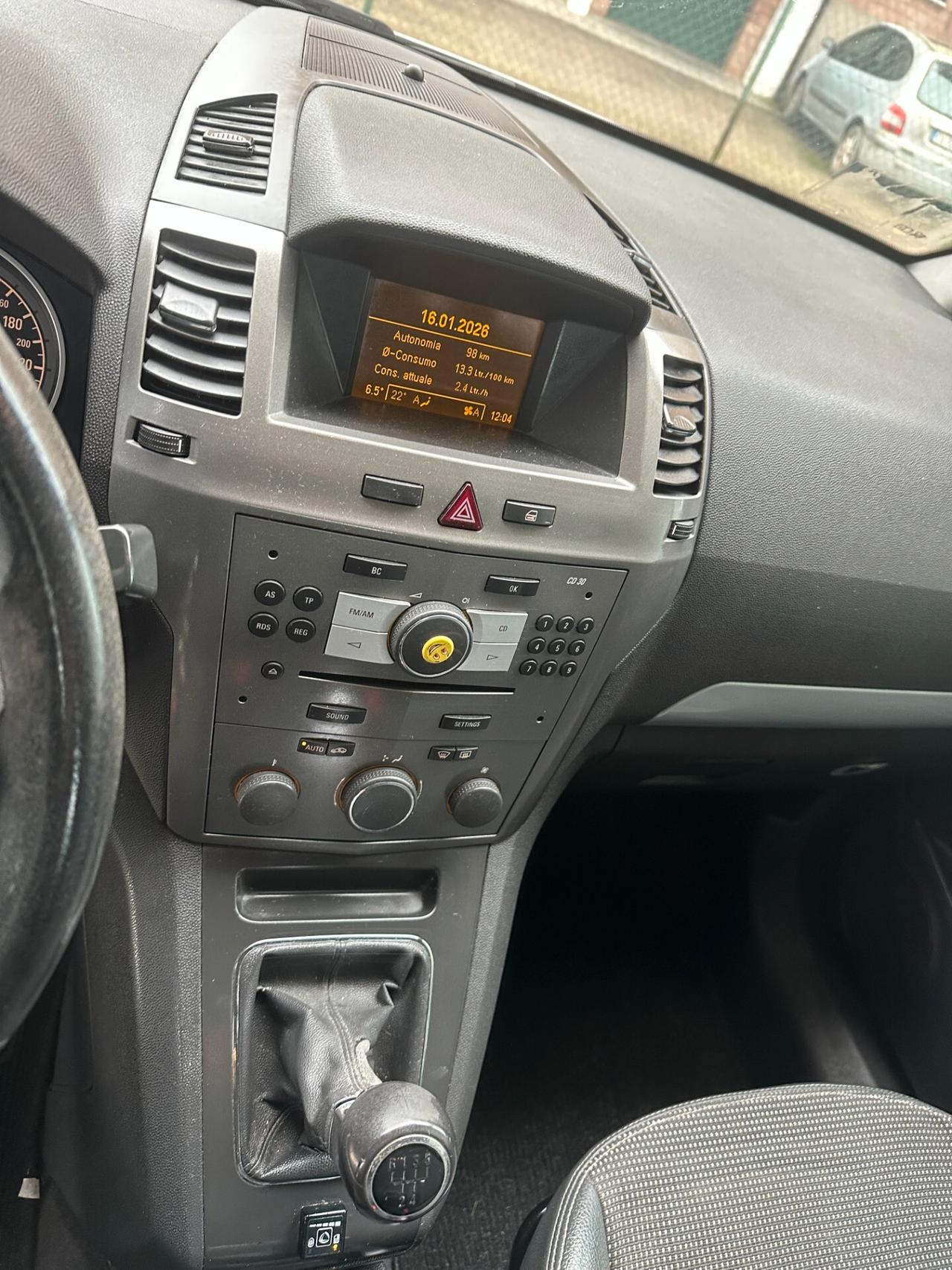 Opel Zafira 1.6 GPL 7 POSTI (12 RATE)