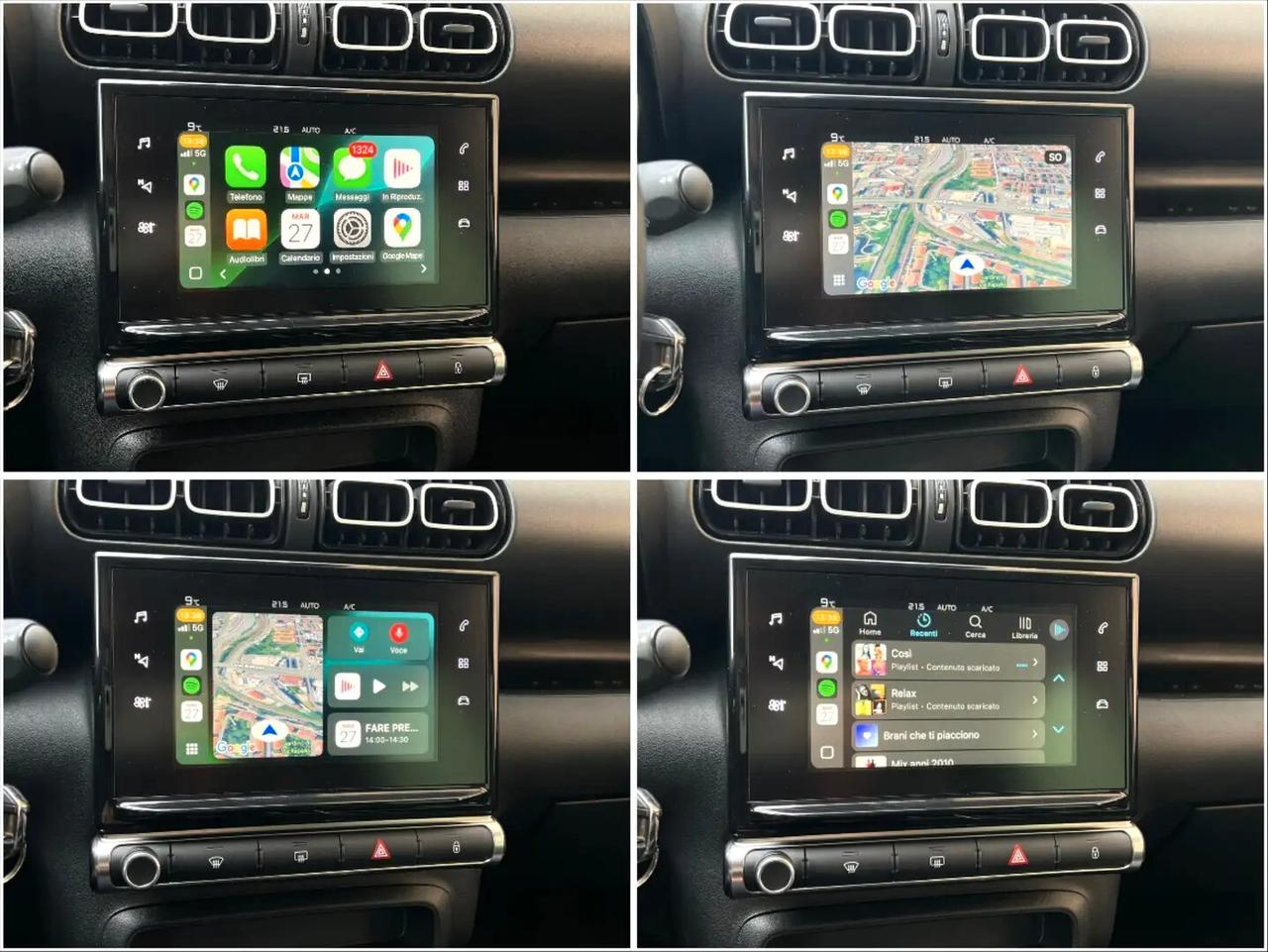 Citroen C3 Aircross 1.2 PureTech 82cv E6 Shine KM CERT-NAVI-SENSORI-BT