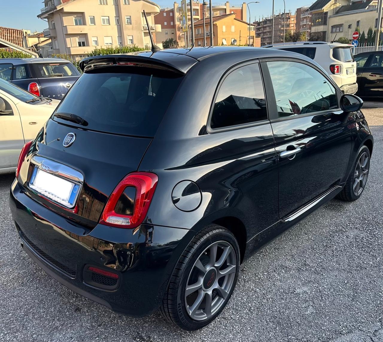Fiat 500 1.2 sport pelle led cockpit total black