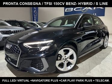 AUDI A3 SPB 35TFSI 150cv Hybrid S line Stronic "18 Sline