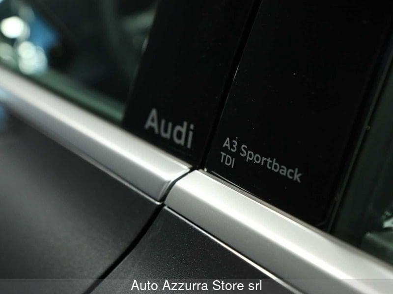 Audi A3 Sportback TDI 110 kW S tronic S line Edition *TETTO, 18", MATRIX, PROMO AZZURRA*