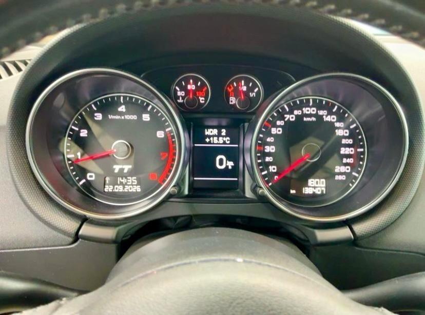 Audi TT Roadster 1.8 TFSI 160CV 6 marce CRONOLGIA COMPLETA TAGLIANDI!!