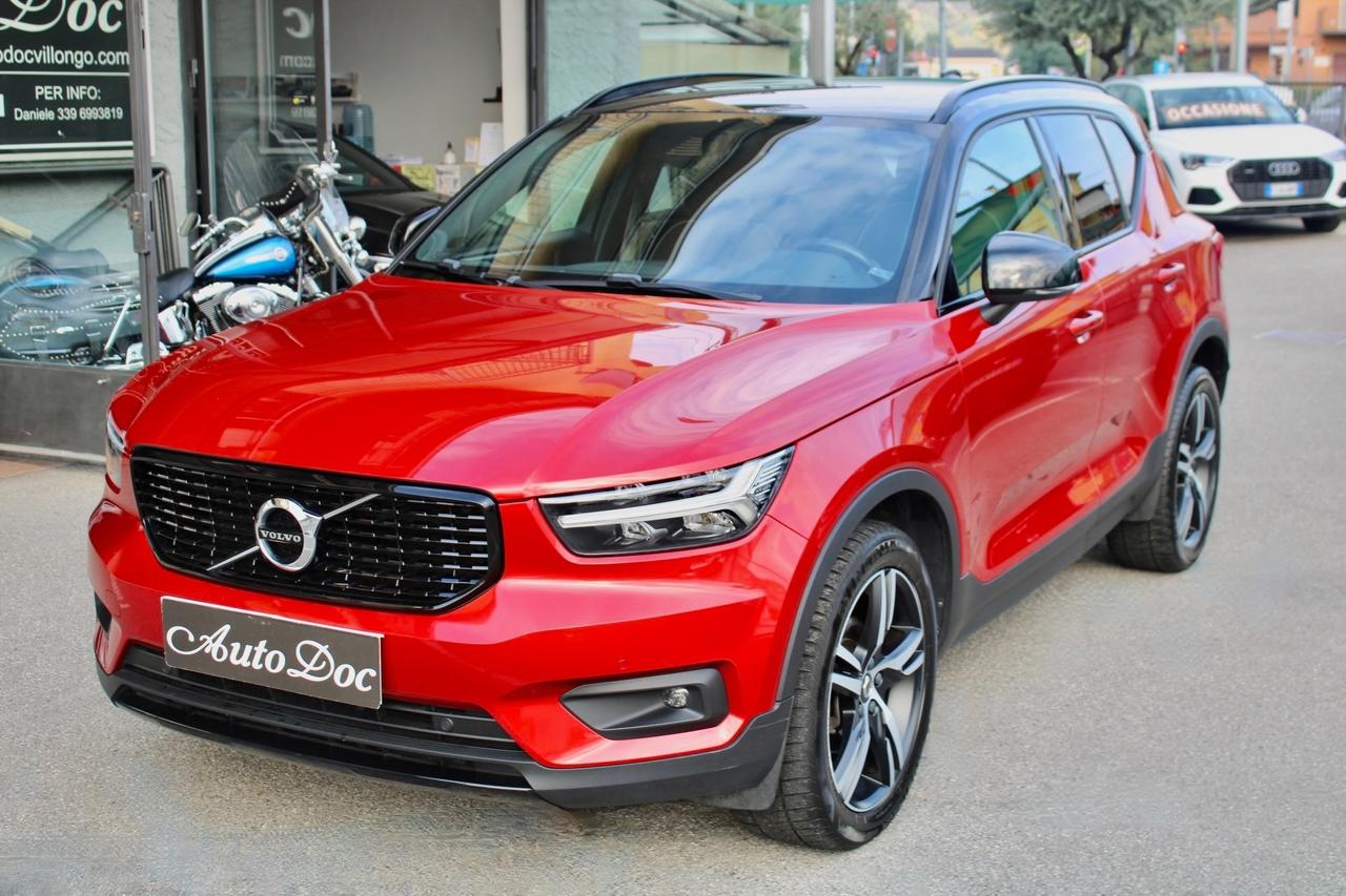 Volvo XC40 T3 Geartronic R-design PADDLE AL VOLANTE BAULE ELETTRICO FULL LED