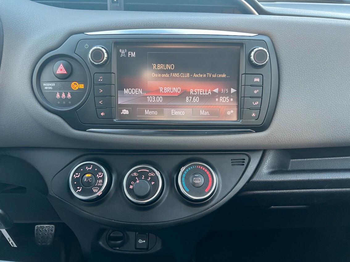 Toyota Yaris 5p 1.0 Cool - UNICO PROPRIETARIO - NEOPATENTATI