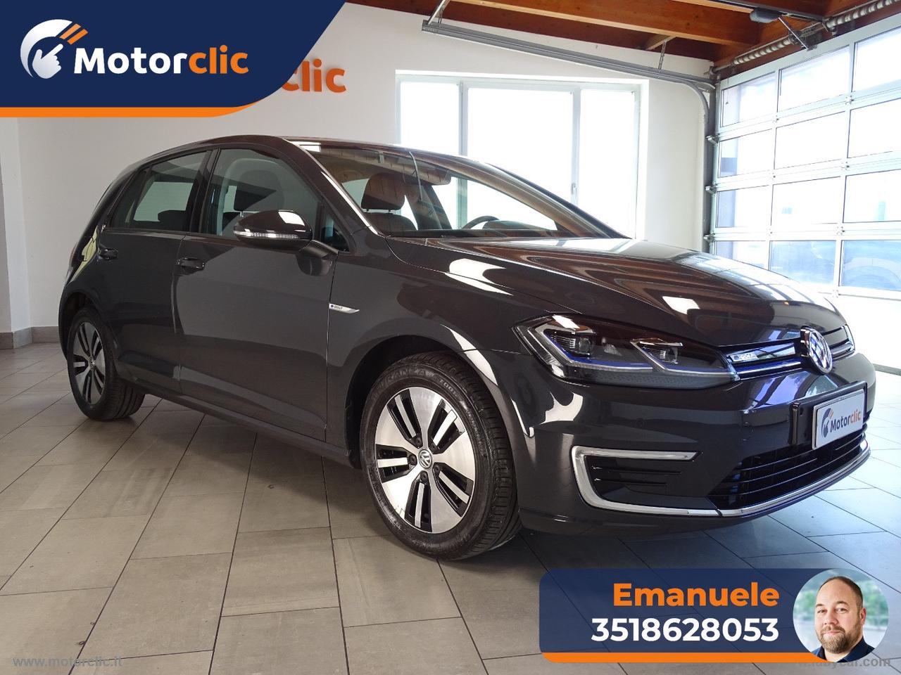 VOLKSWAGEN e-Golf 136 CV PREZZO REALE