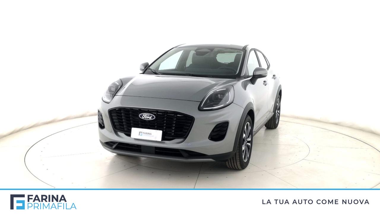 FORD Puma Titanium 1.0 EcoBoost Hybrid 125CVTrasmissione manuale a 6 rapporti Trazione anteriore