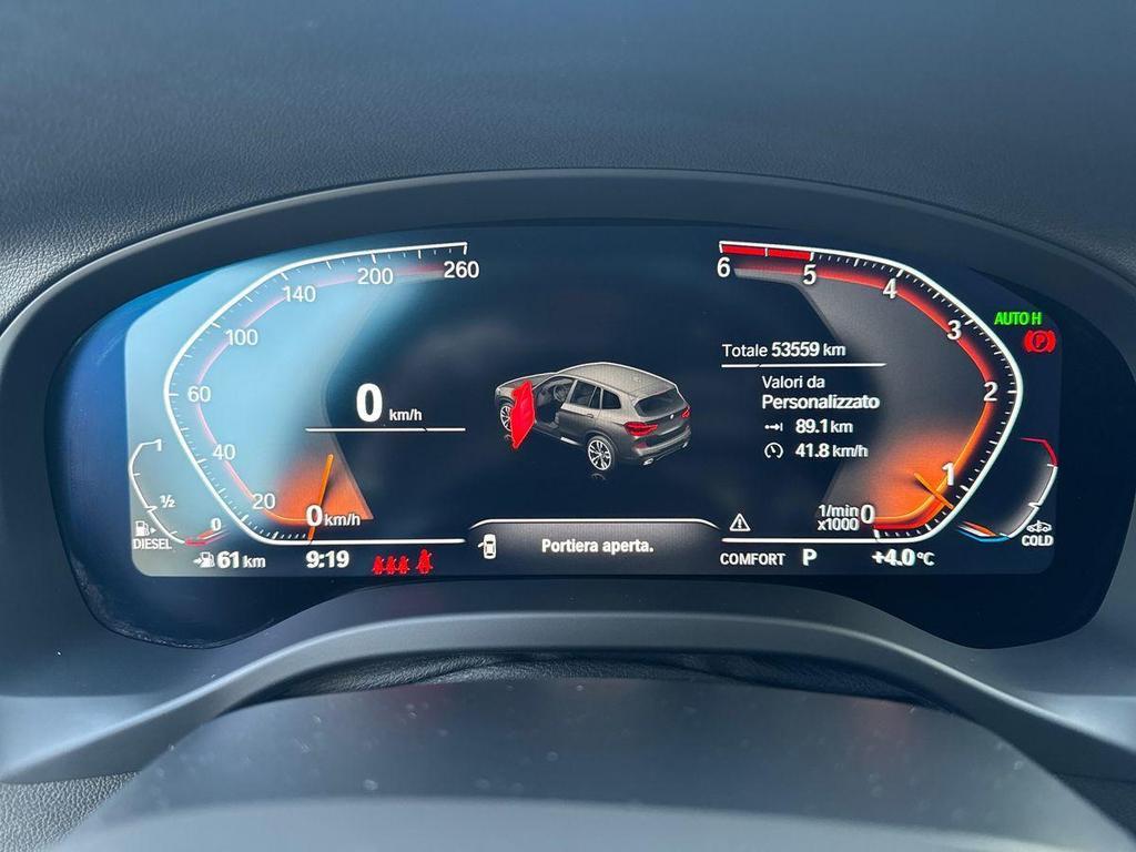 BMW X3 20 d Mild Hybrid 48V Msport xDrive Steptronic