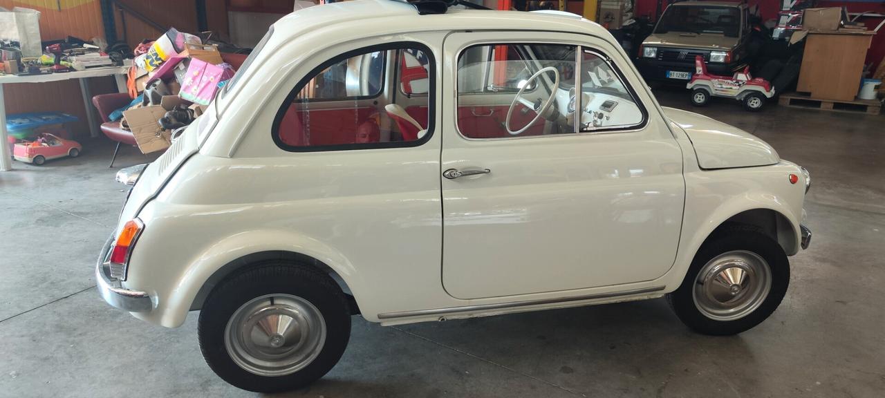 Fiat 500 F 1968 TARGHE E LIBR ORIG FERRARA