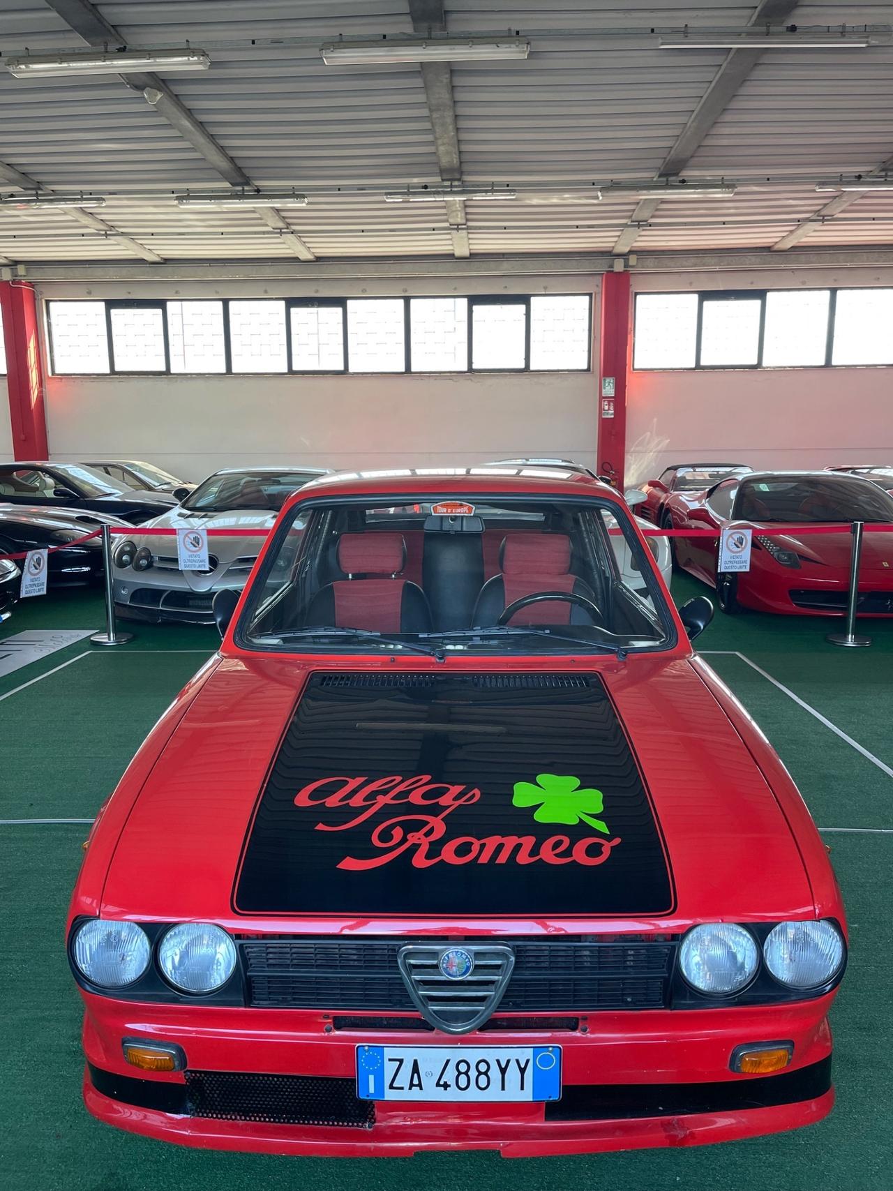 Alfa Romeo Alfasud Ti Trofeo “Unica” PERMUTE RATE