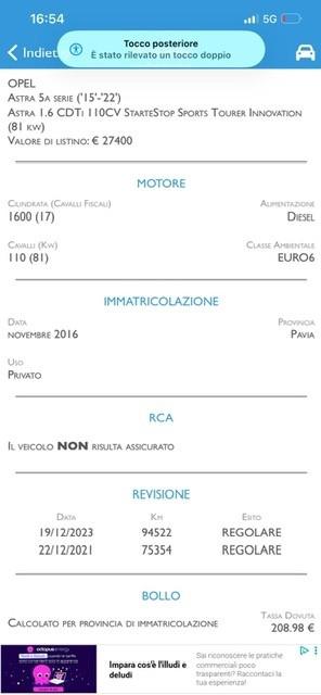 Opel Astra 1.6 CDTi Start&Stop Sports Tourer Business