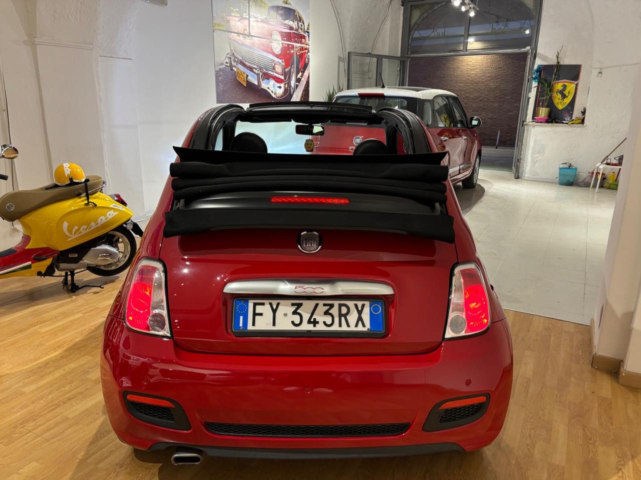 Fiat 500S 1.2 69cv cabrio