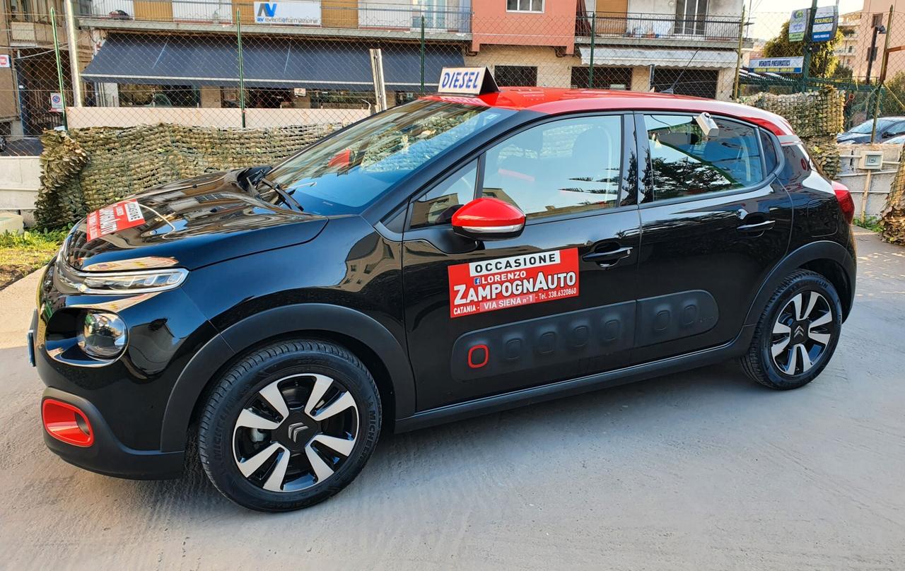 Citroen C3 1.4 BlueHDi 75 S&S Shine ZAMPOGNAUTO CT