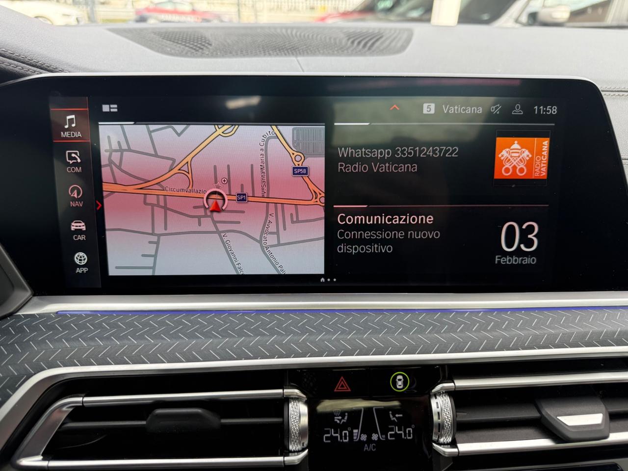 Bmw X6 xDrive30d 48V Msport IPERFULL Iva Esposta