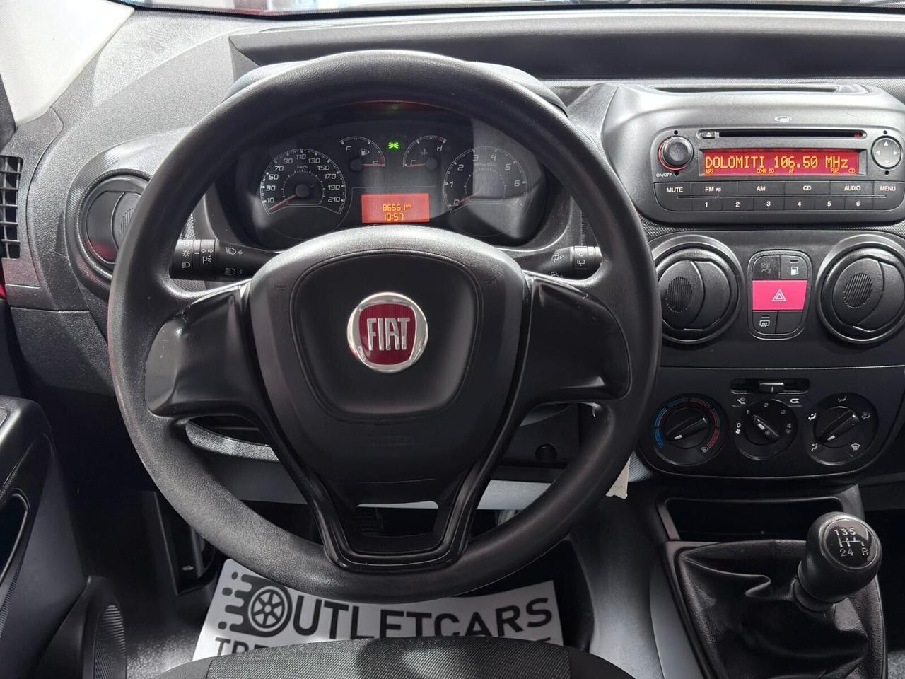 FIAT QUBO 1.4 BENZ/METANO 77cv E6 85.000km 2016