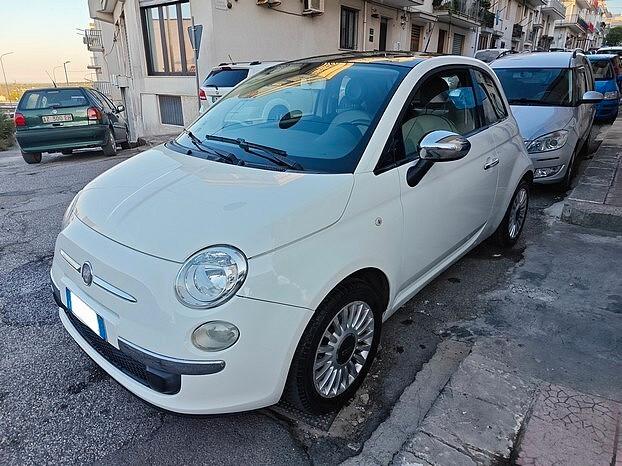 FIAT 500 1.2 Benzina Lounge *TETTO* - 2010