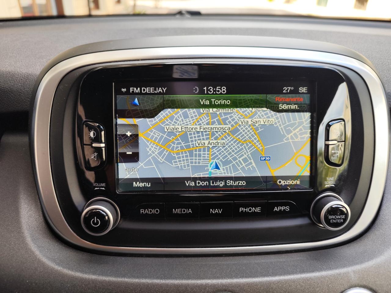 Fiat 500X 1.6 MultiJet 120CV CROSS NAVI