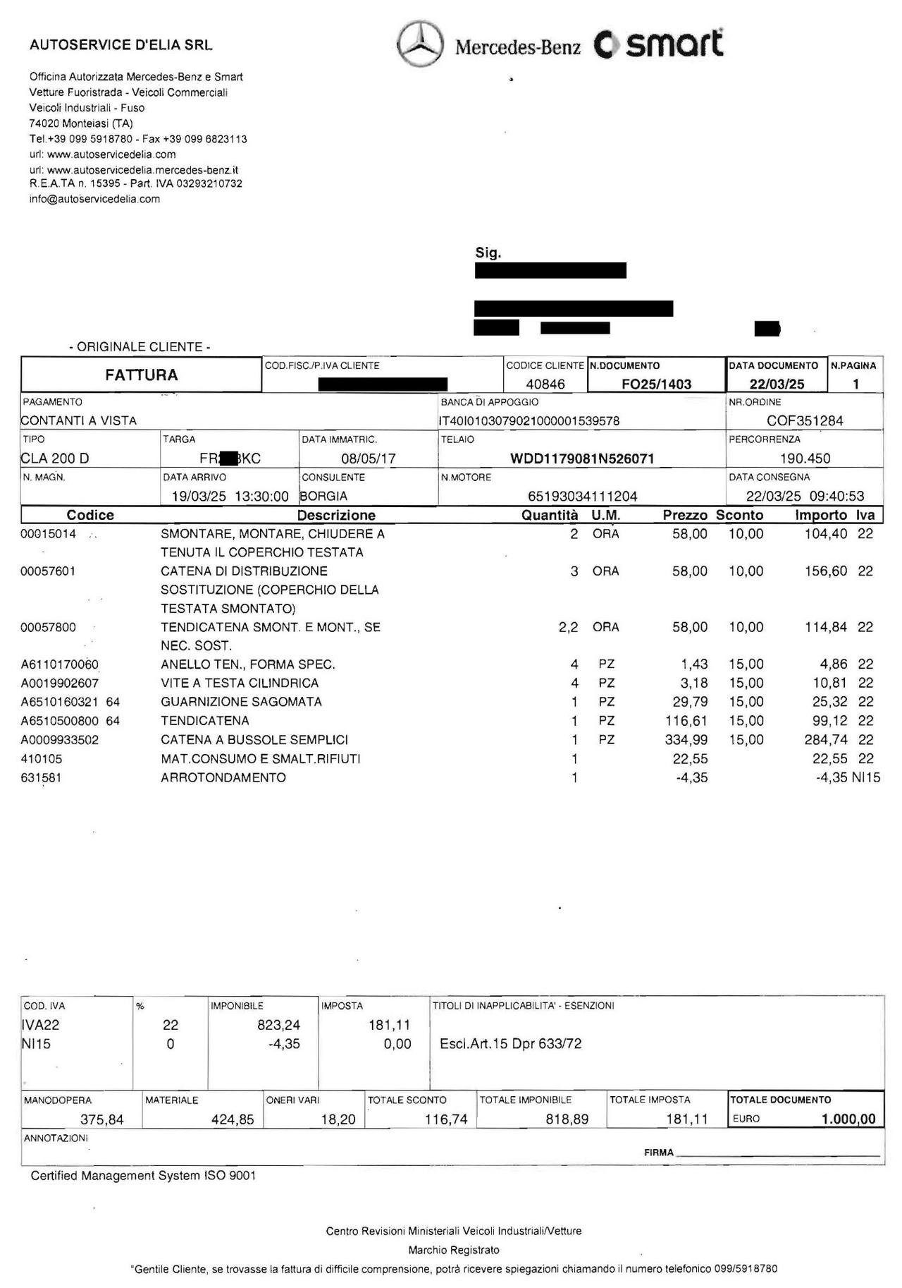Mercedes-benz CLA 200 d S.W. Automatic Premium