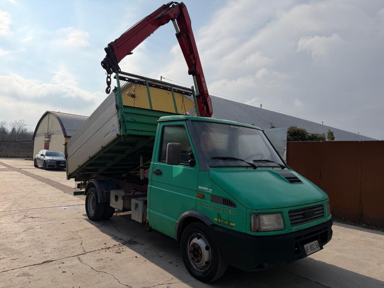 Iveco Daily 35C10 Ribaltabile e Gru 2.5 Turbo D