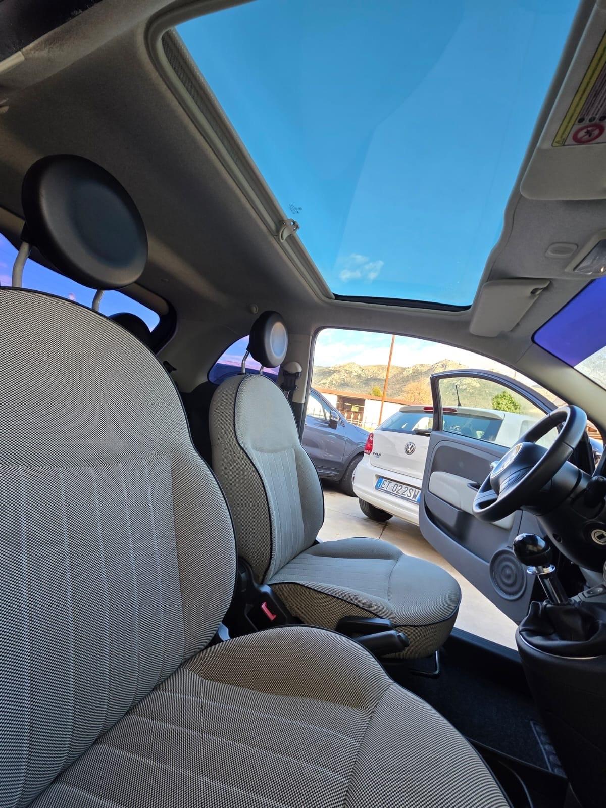 Fiat 500 1.2 Lounge anni 2012 km 109 mila unica proprietaria