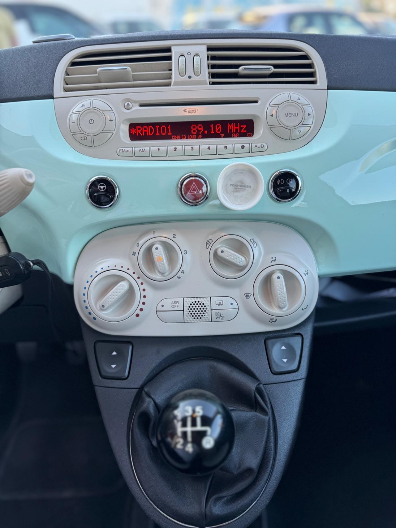 Fiat 500C display digitale