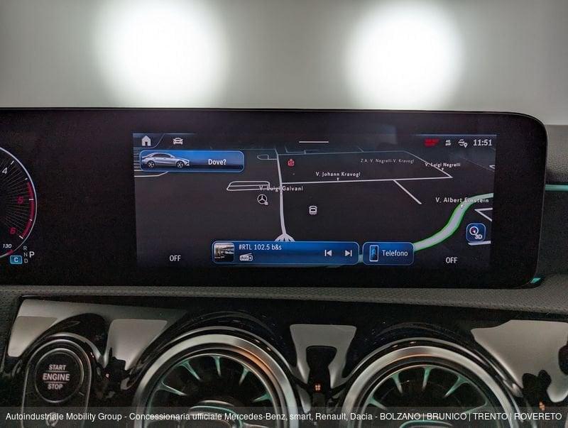 Mercedes-Benz Classe A 180D SEDAN PREMIUM AMG LINE AUTOMATIC "NEOPATENTATI"