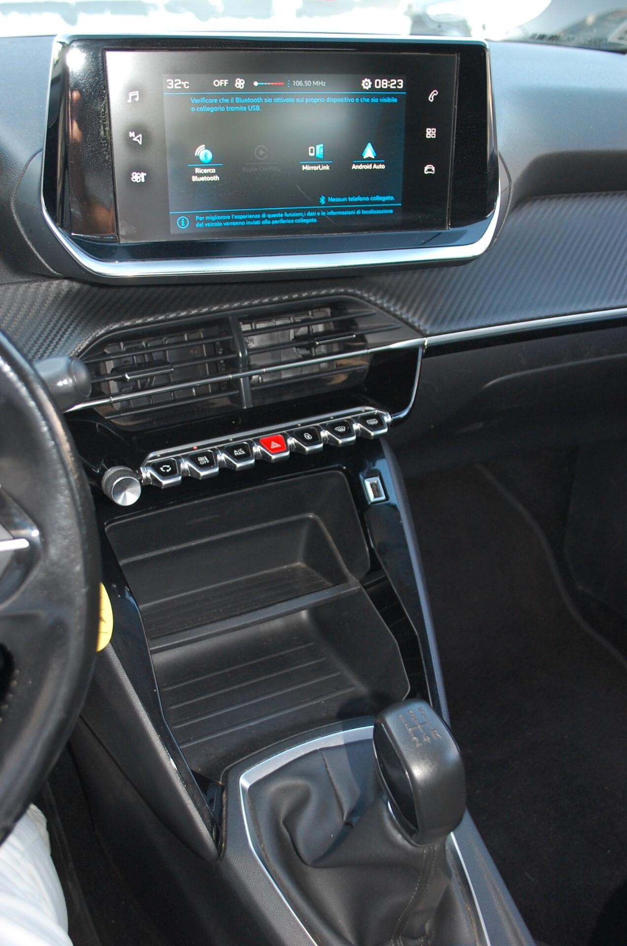 Peugeot 208 1.2 puretech 75CV Active S&S Uff Italy Led USB