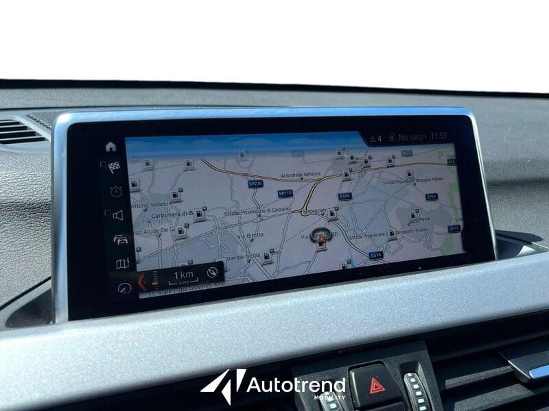 BMW X1 sDrive18d 150 CV Automatica NAVI TETTO LED Business Advantage
