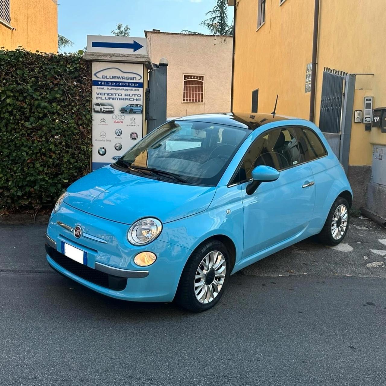 Fiat 500 1.2 Lounge EURO 6 TETTO PANORAMICO GOMMATA PERFETTA SEMPRE GARAGE FINANZIABILE