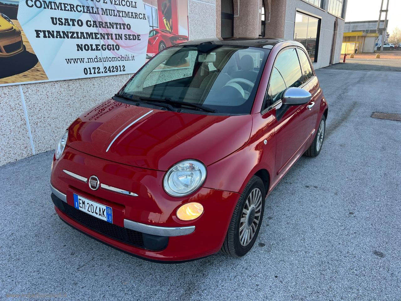 FIAT 500 1.2 Lounge SOLO KM.112000 TETTO PANORAMA