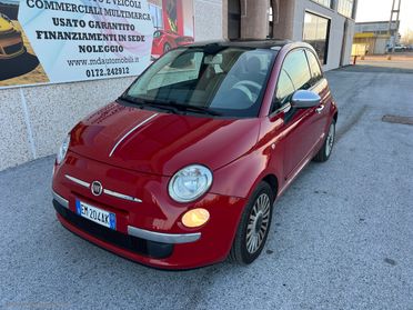 FIAT 500 1.2 Lounge SOLO KM.112000 TETTO PANORAMA
