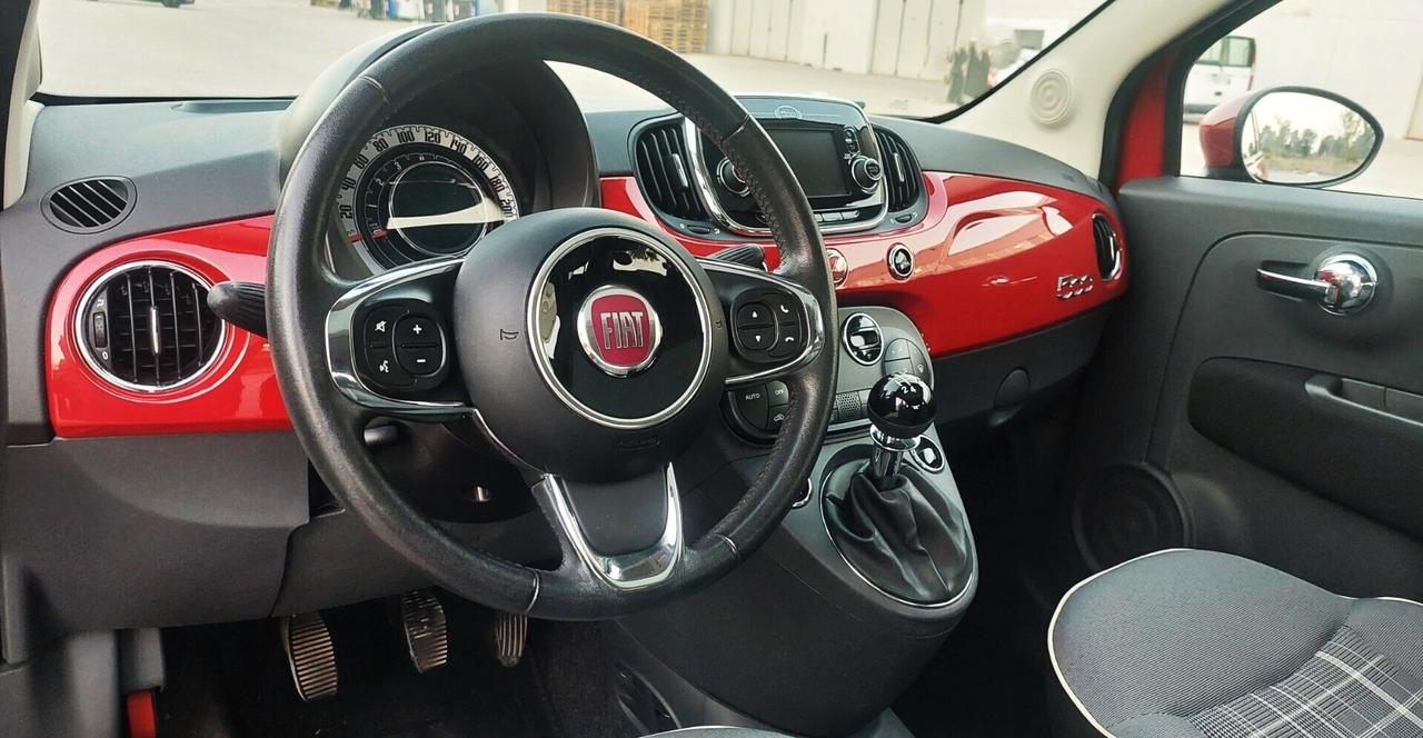 FIAT 500 LOUNGE-UNICO PROPRIETARIO- NEOPATENTATI