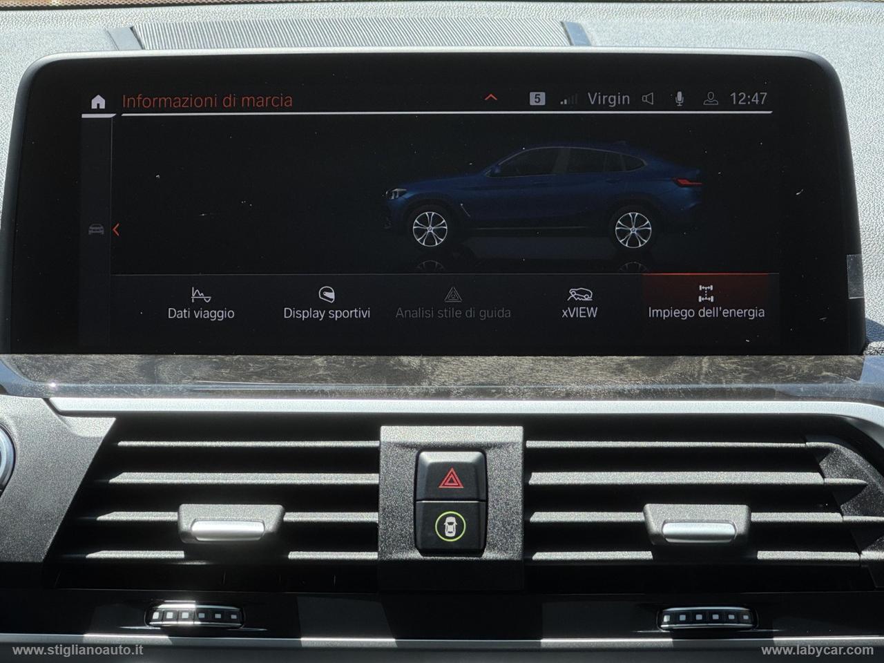 BMW X4 xDrive20d xLine MY 19 Head up display