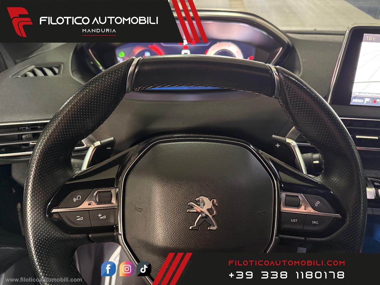 PEUGEOT 3008 BlueHDi 130 S&S EAT8 GT Line LUCI AMBIENT - FULL LED