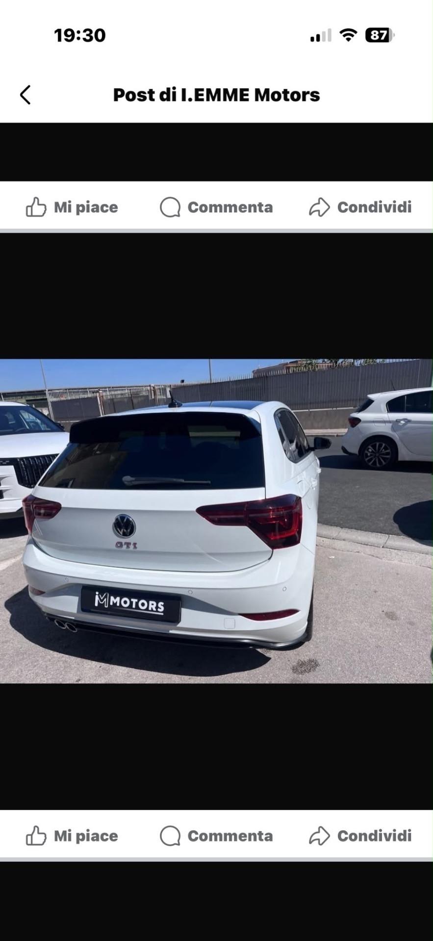 Volkswagen Polo 2.0 TSI DSG GTI