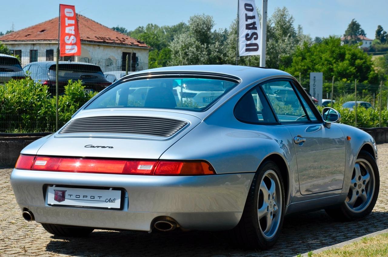 PORSCHE 911 993 3.6 CARRERA 2 COUPE’ 272cv , ASI ORO, PERFETTA , RESTAURO AI MASSIMI LIVELLI , TETTO, PERMUTE