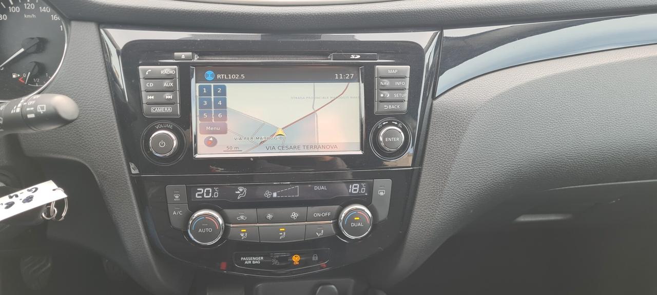 Nissan Qashqai 1.5 dCi 110 CV Acenta 2014 Navi Neopatentati