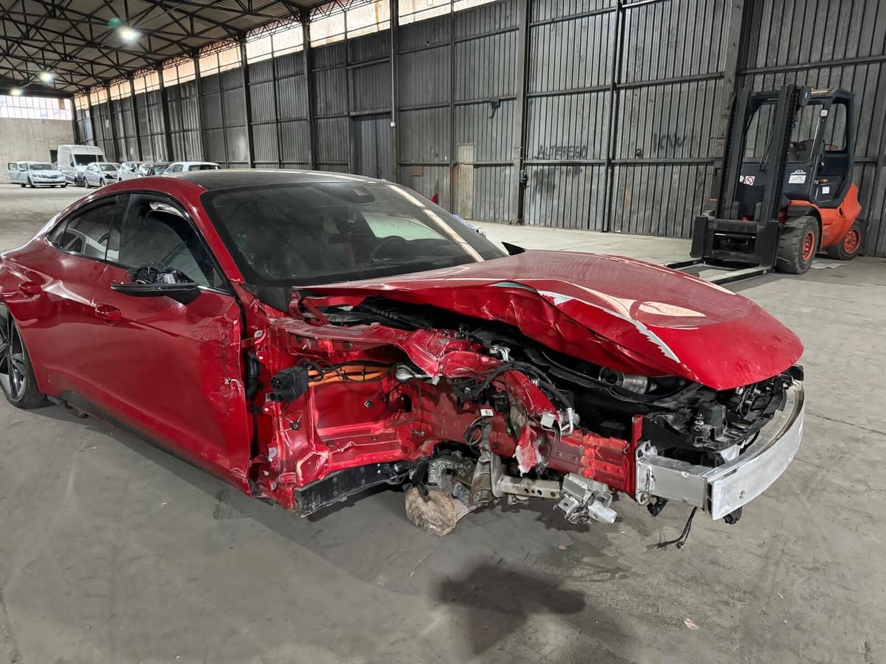 Audi e-tron RS etron GT 2022 INCIDENTATA