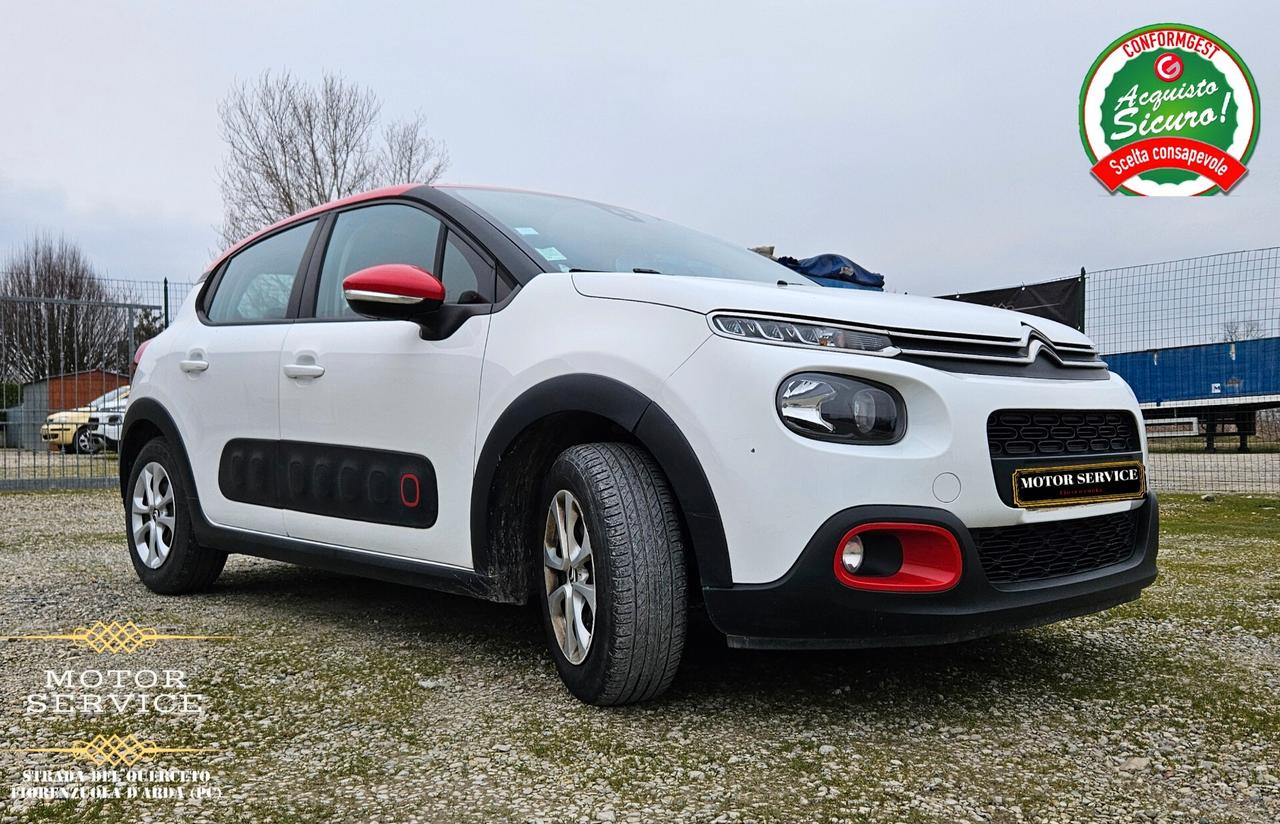 Citroen C3 82CV BENZINA GARANTITA DA 99€ MESE