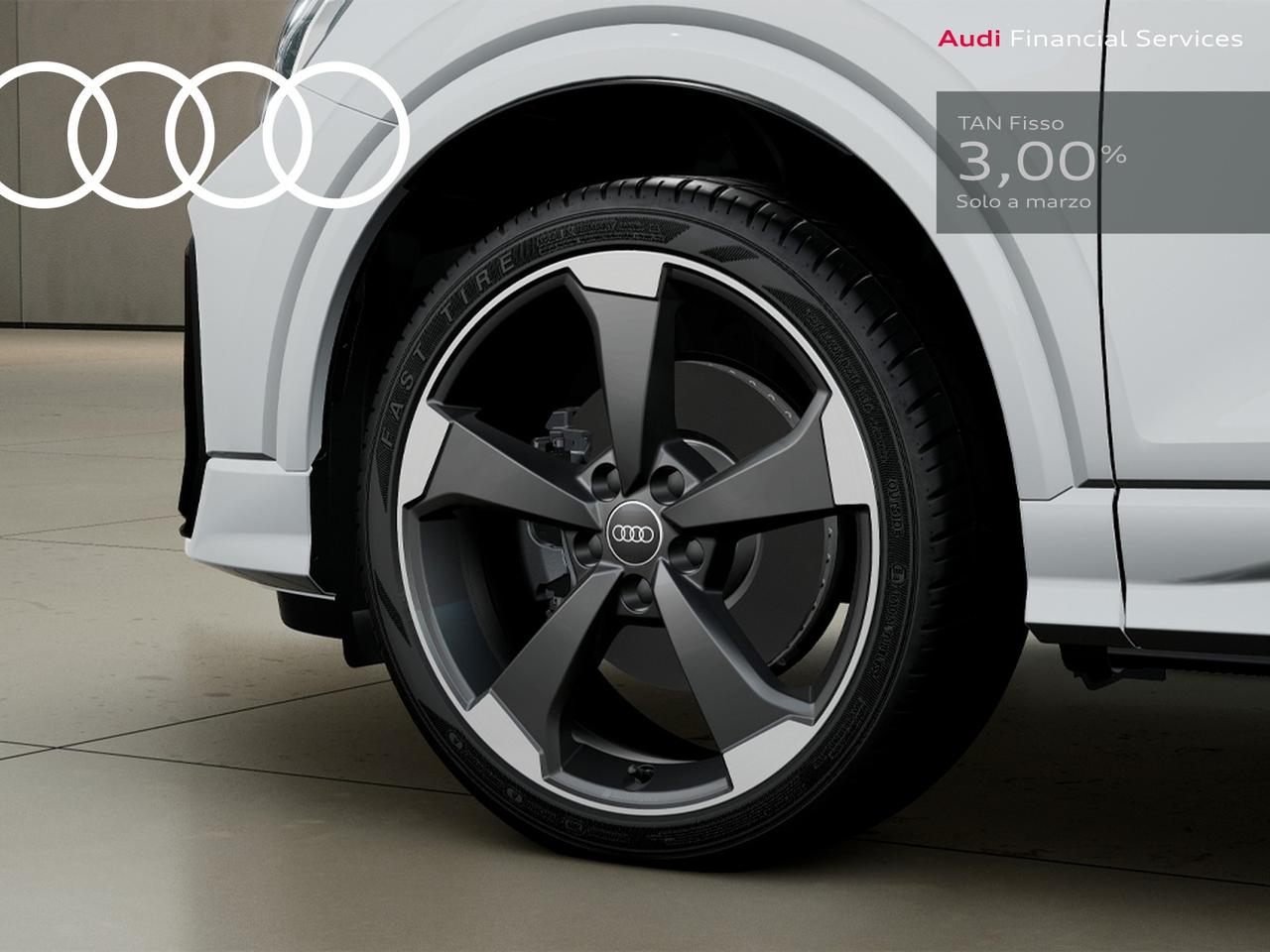 Audi Q2 30 2.0 tdi identity black