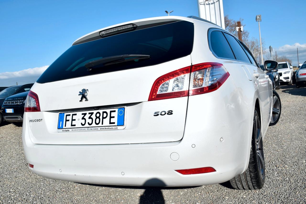 Peugeot 508 SW 2.0BlueHDi 180CV AUTOM. EAT6 Allure-TETTO-NAVI-FULL LED-CRUISE-SENSORI-CAM