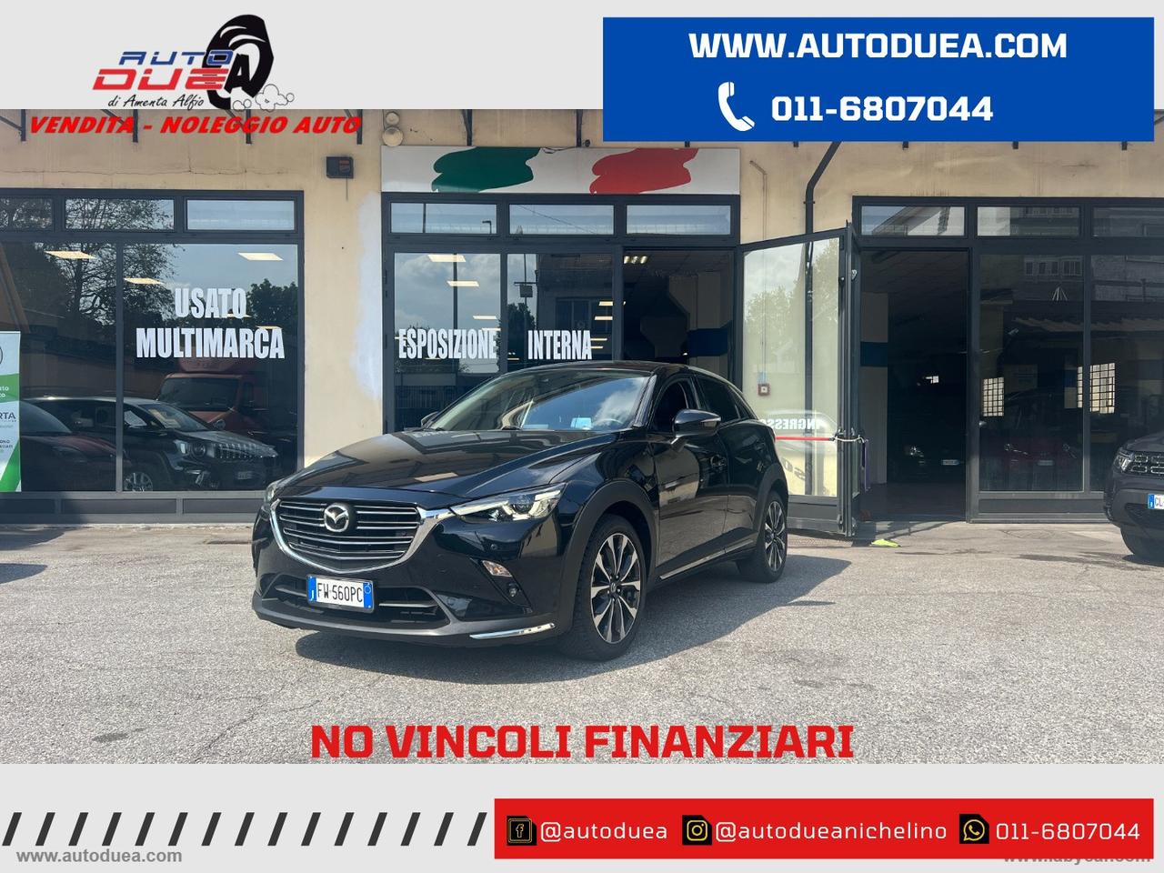 MAZDA CX-3 1.8L Skyactiv-D Exceed NO VINCOLI FINANZIARI