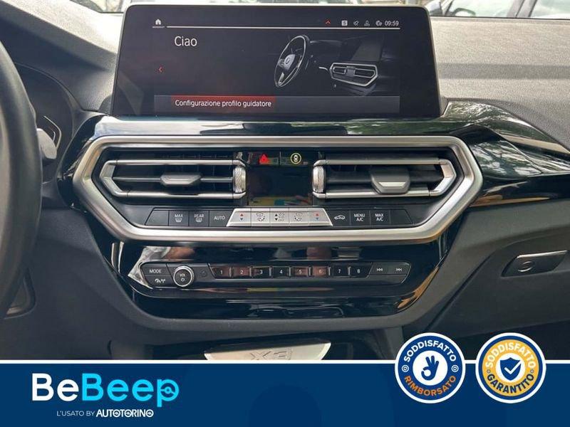 BMW X3 XDRIVE20D MHEV 48V AUTO