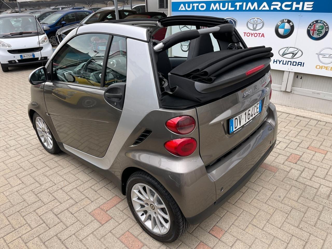 Smart ForTwo 1000 52 kW MHD cabrio passion - NeoPatentati