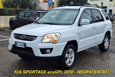 Kia Sportage 2.0 141CV 2WD Active EcoSuv GPL NEOPATENTATI UNICOPROPIETARIO