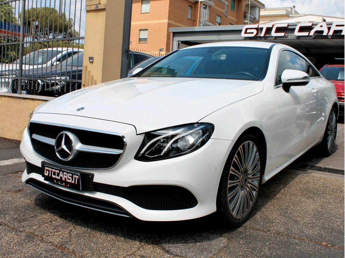 Mercedes-benz E 220 d 4Matic Auto Sport Coupe TUTTI TAGLIANDI UFFICIALI MERCEDES