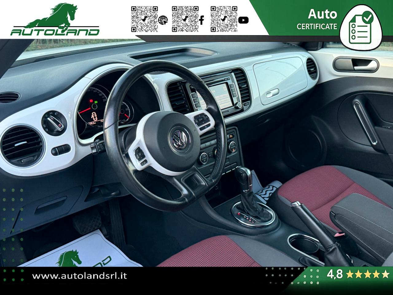 Volkswagen Maggiolino 1.6 tdi Design 105cv dsg